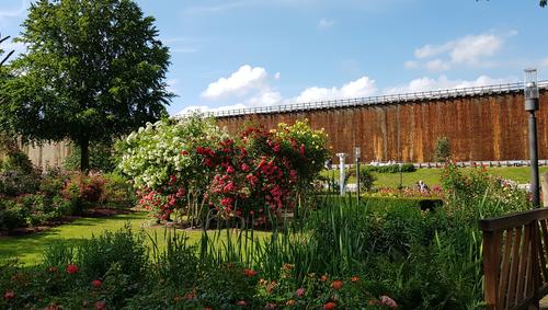 Rosengarten und Saline in Bad Rothenfelde